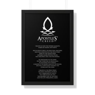 "Apostles' Creed" Framed Poster