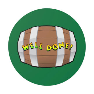 "Well Done" Stickers