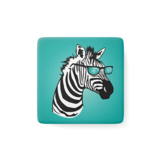 "Cool Zebra" Magnet
