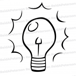 Hi-Res JPG Stock Image "Lightbulb Glowing Shining Electric Incandescent"