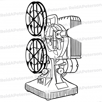 image of a film projector